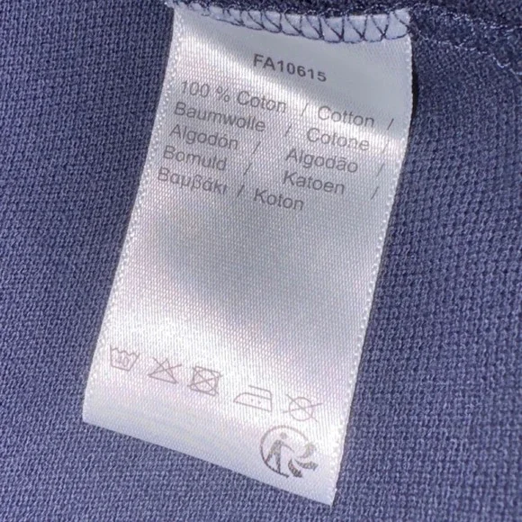 Lacoste Mens Classic Fit Long Sleeve Pique Polo Shirt Navy Blue FR 2 US XS - Picture 4 of 6